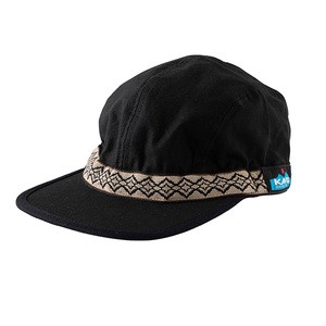 KAVU 帽子 Ripstop Strap Cap(リップストップ ストラップ キャップ)  ONE SIZE  ブラック