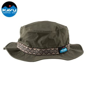 KAVU  キッズ リップストップ バケット ハット  M  オリーブ