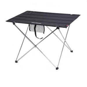 Naturehike アウトドアテーブル Ultralight Folding Table L(ウルトラライト フォールディングテーブル L)  Large  Black