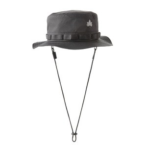 ロゴス 帽子 3レイヤー レイン サファリ ハット #5008  フリー  ブラック