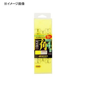 オーナー 渓流仕掛け・淡水仕掛け ワンデイパック 一角ハイパーフロロ4本錨  6.5/ハリス1.2 