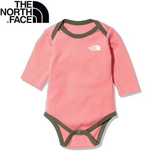 ザ・ノース・フェイス ベビーロンパース Baby’s L/S COTTON ROMPERS(コットン ロンパース)ベビー  70cm  ミスティライズ(MR)