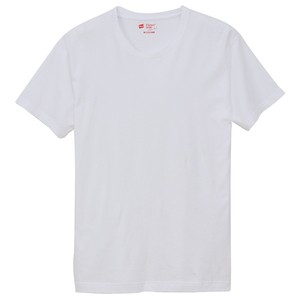 ヘインズ トップス(メンズ) 【24春夏】2P ジャパンフィット クルーネック Tシャツ  S  ホワイト
