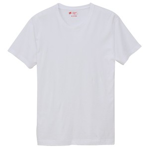 ヘインズ トップス(メンズ) 【24春夏】2P ジャパンフィット クルーネック Tシャツ  XL  ホワイト