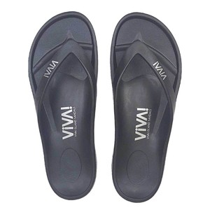 ビバアイランド  【日本製】FLIP FLOP(フリップ フロップ)/ビーチサンダル  24  Black