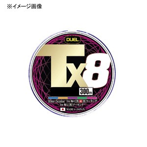 デュエル ルアー釣り用PEライン T×8 300m  6号/95lb  5色マーキング