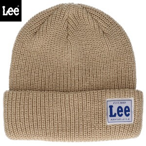 Lee  LE KIDS WATCH CAP ACRYLIC  53~55cm  BEIGE