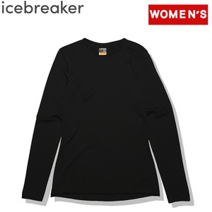 icebreaker トップス(レディース) Women’s 200 OASIS LS CREWE ウィメンズ  S  ブラック(K)