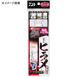 ダイワ 船釣り・船竿 快適船ヒラメ仕掛け LBG 固定トリプル  針7/8ハリス6 