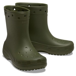 クロックス アウトドアブーツ・長靴 【24春夏】CLASSIC RAIN BOOT(クラシック レインブーツ)  27cm(M9)  Army Green