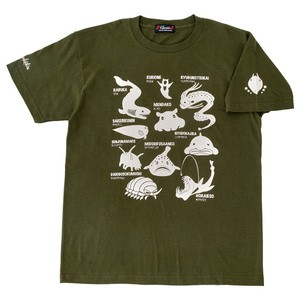 がまかつ フィッシングウェア Tシャツ(深海生物) GM3678  LL  フォレスト