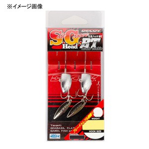 カツイチ フック・シンカー・オモリ DECOY S.G.ヘッドBT SV-34BT  #3/0/11g  W NICKEL