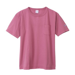 チャンピオン トップス(メンズ) ショートスリーブ ポケット Tシャツ(T1011)  XL  プラム