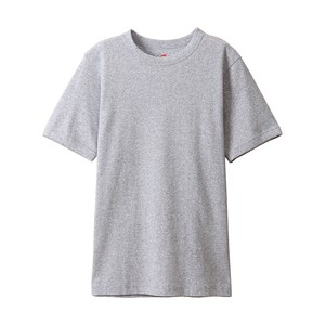 ヘインズ トップス(メンズ) ビーフィー リブ Tシャツ  S  ヘザーグレー