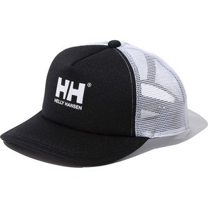 ヘリーハンセン 帽子 【24春夏】HH LOGO MESH CAP(HHロゴ メッシュキャップ)  FREE  ブラック(K)