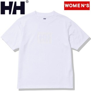 ヘリーハンセン トップス(レディース) S/S HH LOGO TEE(ショートスリーブ HHロゴティー)  WM  クリアホワイト×ホワイト(CQ)