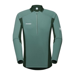 マムート トップス(メンズ) Aenergy FL Half Zip Longsleeve AF Men’s  M  40239(dark jade×woods)