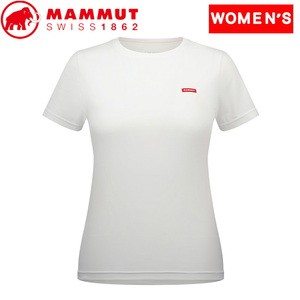 マムート トップス(レディース) Mammut Essential T-Shirt AF Women’s  S  00472(white PRT2)