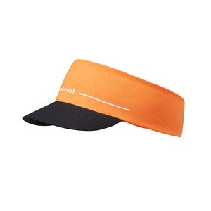 マムート 帽子 Aenergy Tr Visor(エナジー Tr バイザー)  L-XL  2260(tangerine×black)