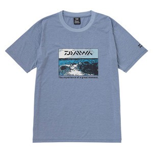 ダイワ フィッシングウェア DE-6123 グラフィックTシャツ サラシ  M  ダルサックス