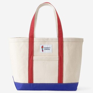 PARROTT CANVAS トートバッグ グリーンビル クラシックトート  ミディアム  RED×BLUE