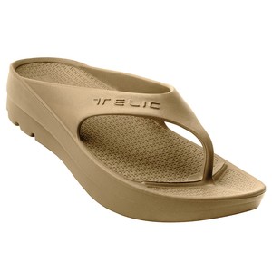 TELIC  W-FLIPFLOP(W-フリップフロップ)/リカバリーサンダル  25.5~26cm  Camel