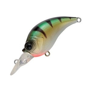 アルファタックル バス釣り用ハードルアー CRAZEE CRANK BAIT(クレイジー クランクベイト) SR  50mm  #08 YELLOW PERCH