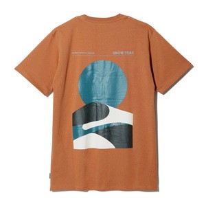 スノーピーク トップス(メンズ) Relaxin’ Fieldscape Tシャツ メンズ  S  ブラウン