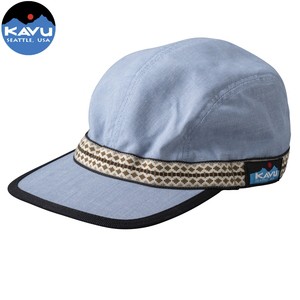 KAVU  【24春夏】K’s Dungaree Strap Cap(キッズ ダンガリーストラップキャップ)  ONE SIZE  サックスブルー