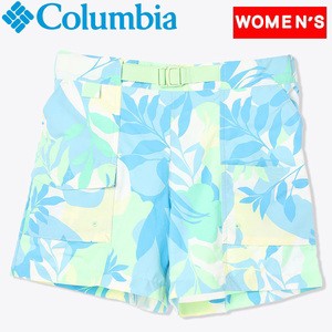 コロンビア パンツ・スカート Summerdry Cargo Short(サマードライ カーゴ ショーツ)ウィメンズ  M  372(Key West Floriated)