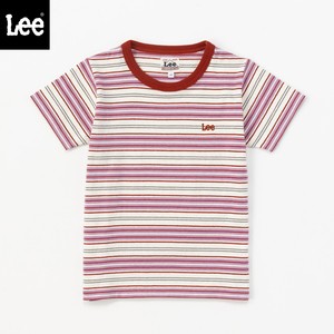 Lee トップス Kid’s MULTI BORDER TEE キッズ  130cm  PURPLE