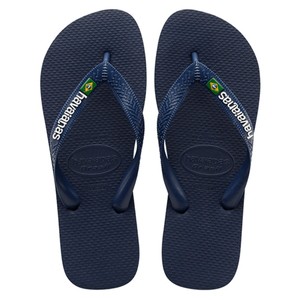 havaianas  Brasil Logo(ブラジルロゴ)/ビーチサンダル  25/26cm  0555(Navy Blue)