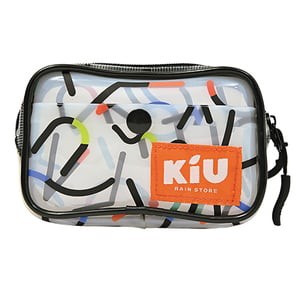 KiU ウォレット・ポーチ PVC POUCH Medium  フリー  ジオメトリックオフ