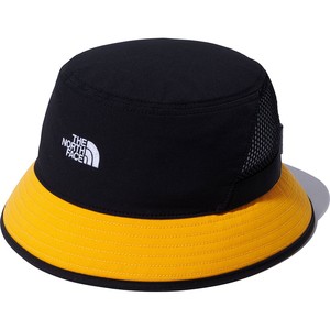 ザ・ノース・フェイス 帽子 CAMP MESH HAT(キャンプ メッシュ ハット)  S  ブラック×サミットゴールド(BS)