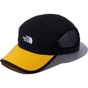 ザ・ノース・フェイス 帽子 CAMP MESH CAP(キャンプ メッシュ キャップ)  S  ブラック×サミットゴールド(BS)