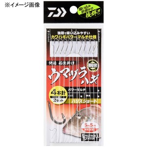 ダイワ 船釣り・船竿 快適船仕掛け 胴突 ウマヅラハギ 4本針2セット  針10/ハリス4 