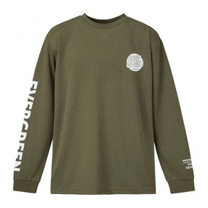 エバーグリーン フィッシングウェア E.G.ドライミックス ロングTシャツ タイプ1  M  カーキ