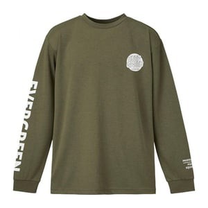 エバーグリーン フィッシングウェア E.G.ドライミックス ロングTシャツ タイプ1  L  カーキ