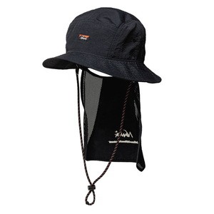 ナンガ 帽子 NYLON TUSSER SUNSHADE HAT(ナイロンタッサーサンシェードハット)  FREE  BLK