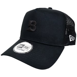 ブルーストーム フィッシングウェア NEW ERA × Bluestorm メッシュトラッカーキャップ  フリー  ブラック