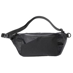 スノーピーク  X-Pac Nylon Waist Bag(X-Pac ナイロン ウエストバッグ)  ONE SIZE  Black