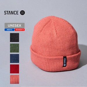 STANCE 帽子 ICON 2 BEANIE SHALLOW(アイコン 2 ビーニー シャロー)  ONE SIZE  ROSE