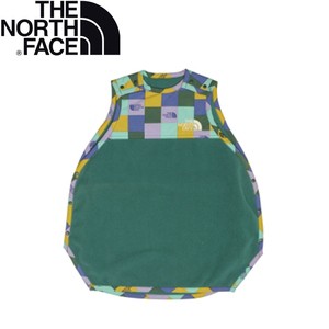 ザ・ノース・フェイス ベビーロンパース Baby’s FLEECE SLEEPER(フリース スリーパー)ベビー  ベビーフリー  ADグリーン(AE)