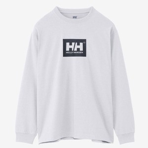 ヘリーハンセン トップス(レディース) L/S HH LOGO TEE(ロングスリーブ HHロゴティー)  S  クリアホワイト(CW)