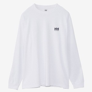 ヘリーハンセン トップス(レディース) L/S ELBOW PRINT TEE(ロングスリーブ エルボープリントティー)  XS  クリアホワイト(CW)