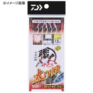 ダイワ  職人サビキ 太ハリス5本SA  4号/ハリス3号  ピンク&ケイムラ