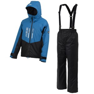 リバレイRBB 釣り用防寒レインウェア RBB フィッシャーマンウィンタースーツ  LL  ブラック/ターコイズ