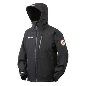 マズメ 釣り用防寒レインウェア mazume ウインドカットジャケット  M  ブラック