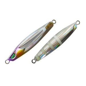 剣屋 ジギング・タコベイト 頑鉄 FLAT ジグ  180g  4 ゼブラシルバー