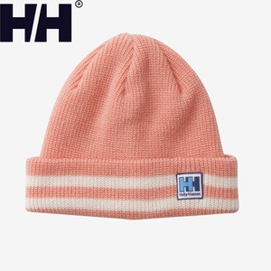 ヘリーハンセン  B PLAIN BEANIE(ベビー プレーンビーニー)  ベビーフリー  サンセットコーラル(SC)